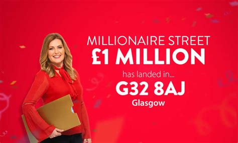 postcode lottery millionaire street|Glasgow Millionaire Street .